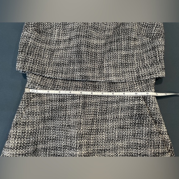 J. Crew Black & White Tweed Sheath Dress with Pockets - Picture 12 of 14